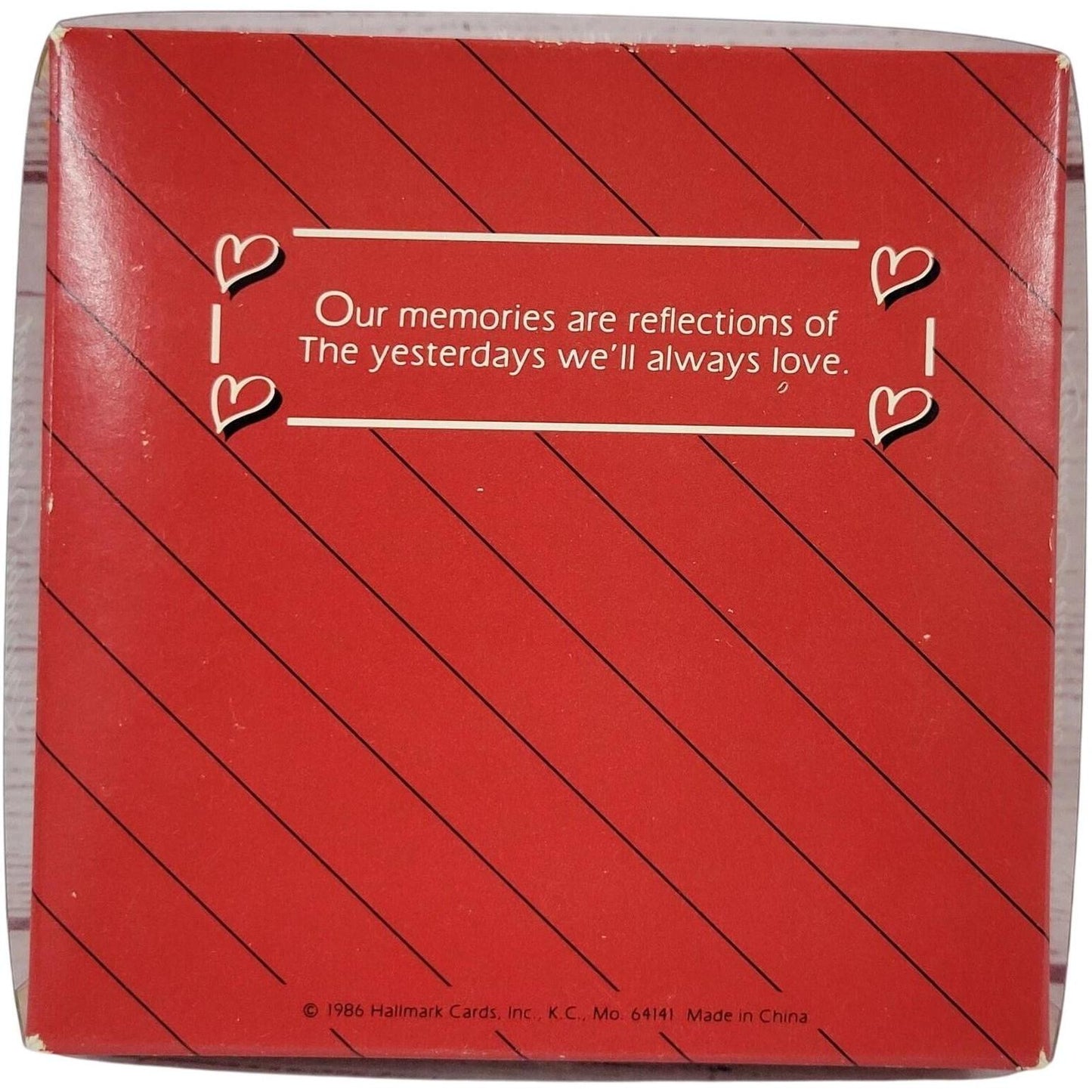 1986 Loving Hallmark Ornament (Heart) QX4093