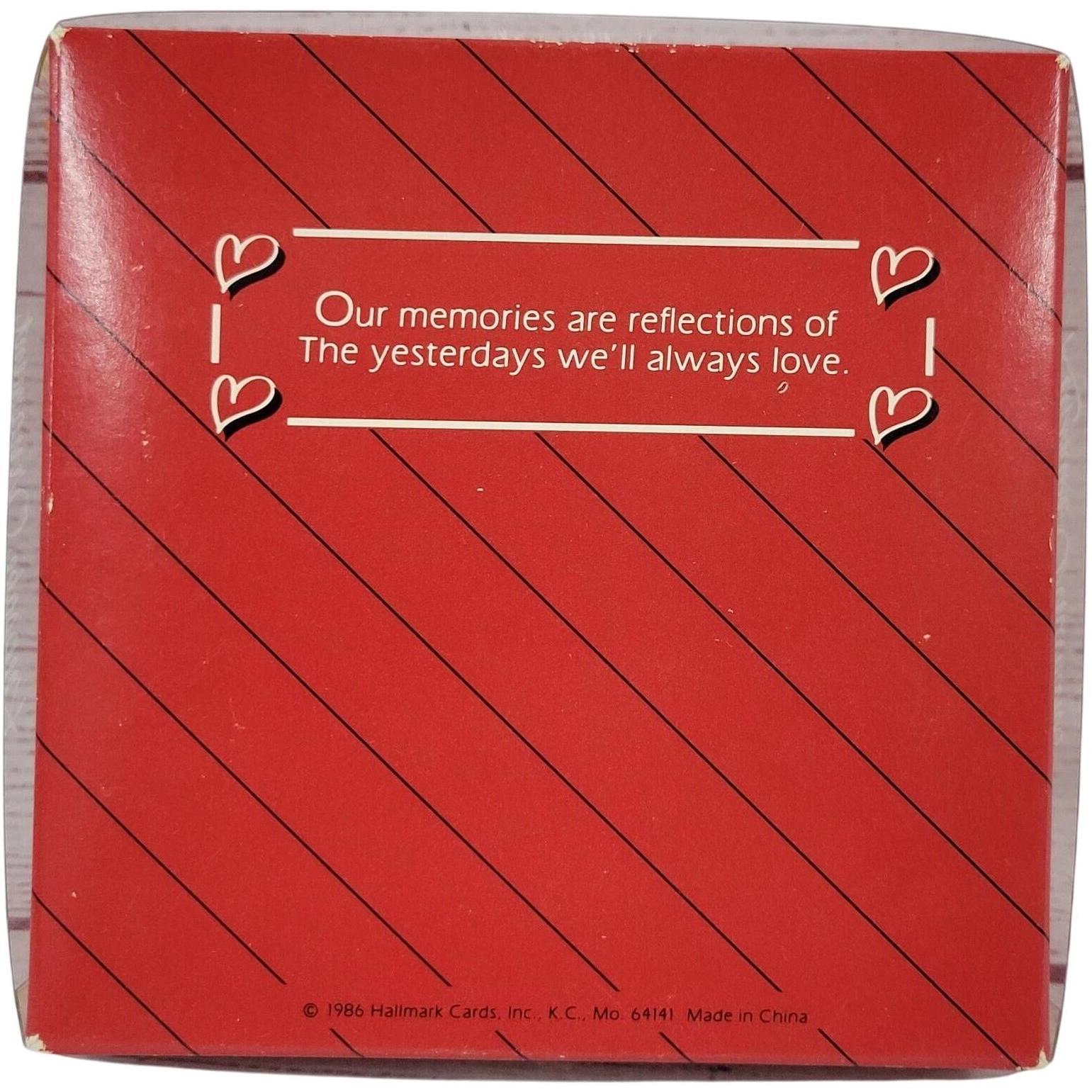 1986 Loving Hallmark Ornament (Heart) QX4093