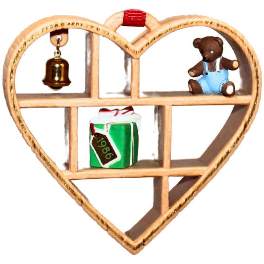 1986 Loving Hallmark Ornament (Heart) QX4093