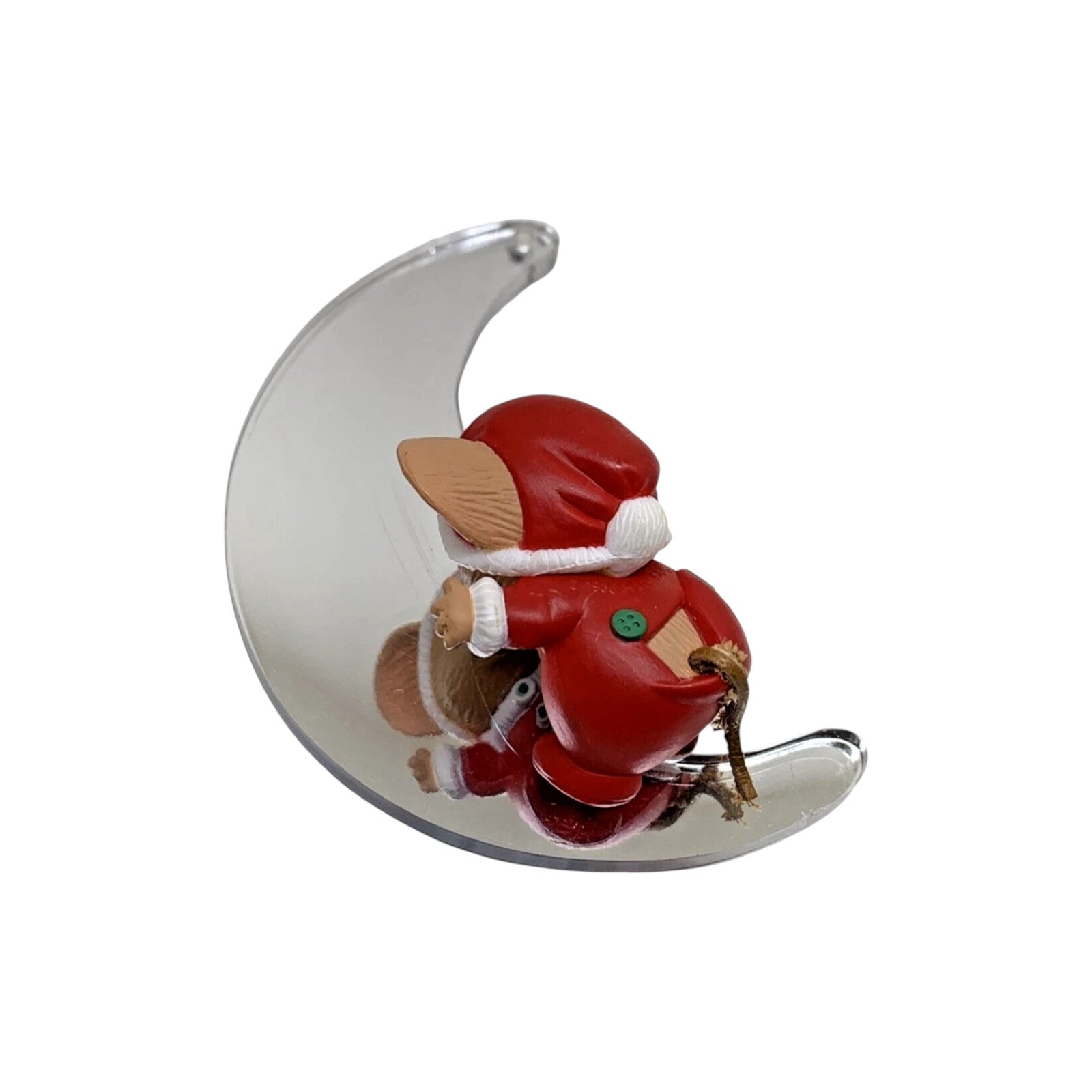 1986 Mouse in the Moon Hallmark Ornament (Mouse) QX4166 Image3
