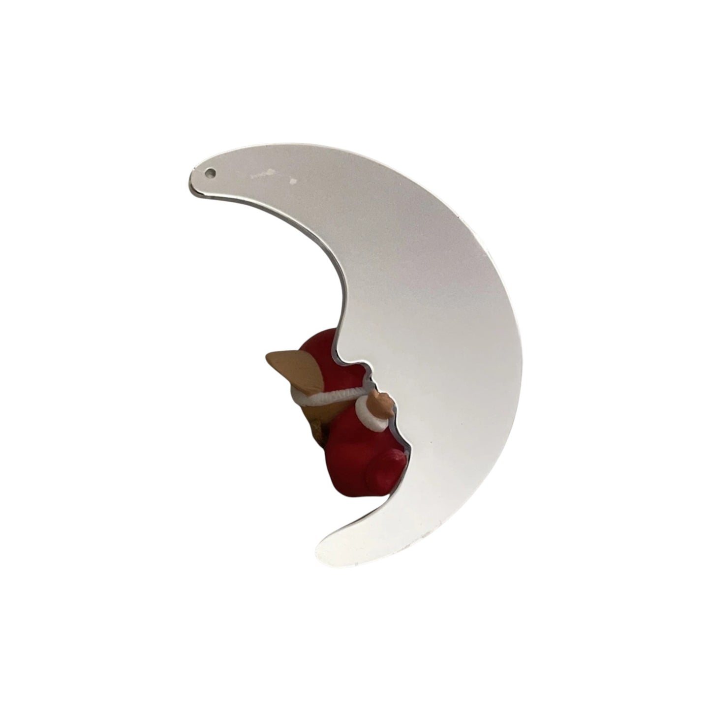 1986 Mouse in the Moon Hallmark Ornament (Mouse) QX4166 Image4