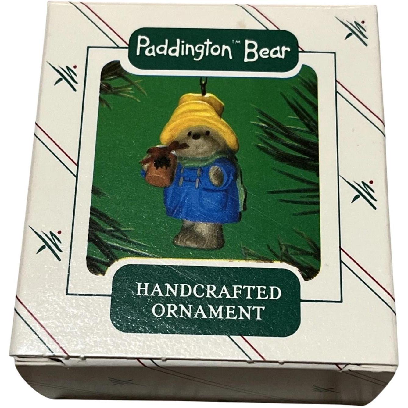 1986 Paddington Bear Hallmark Ornament (Paddington Bear) QX4356