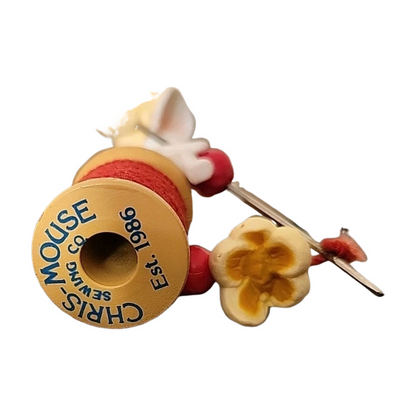 1986 Popcorn Mouse Hallmark Ornament (Mouse) QX4213 Image6