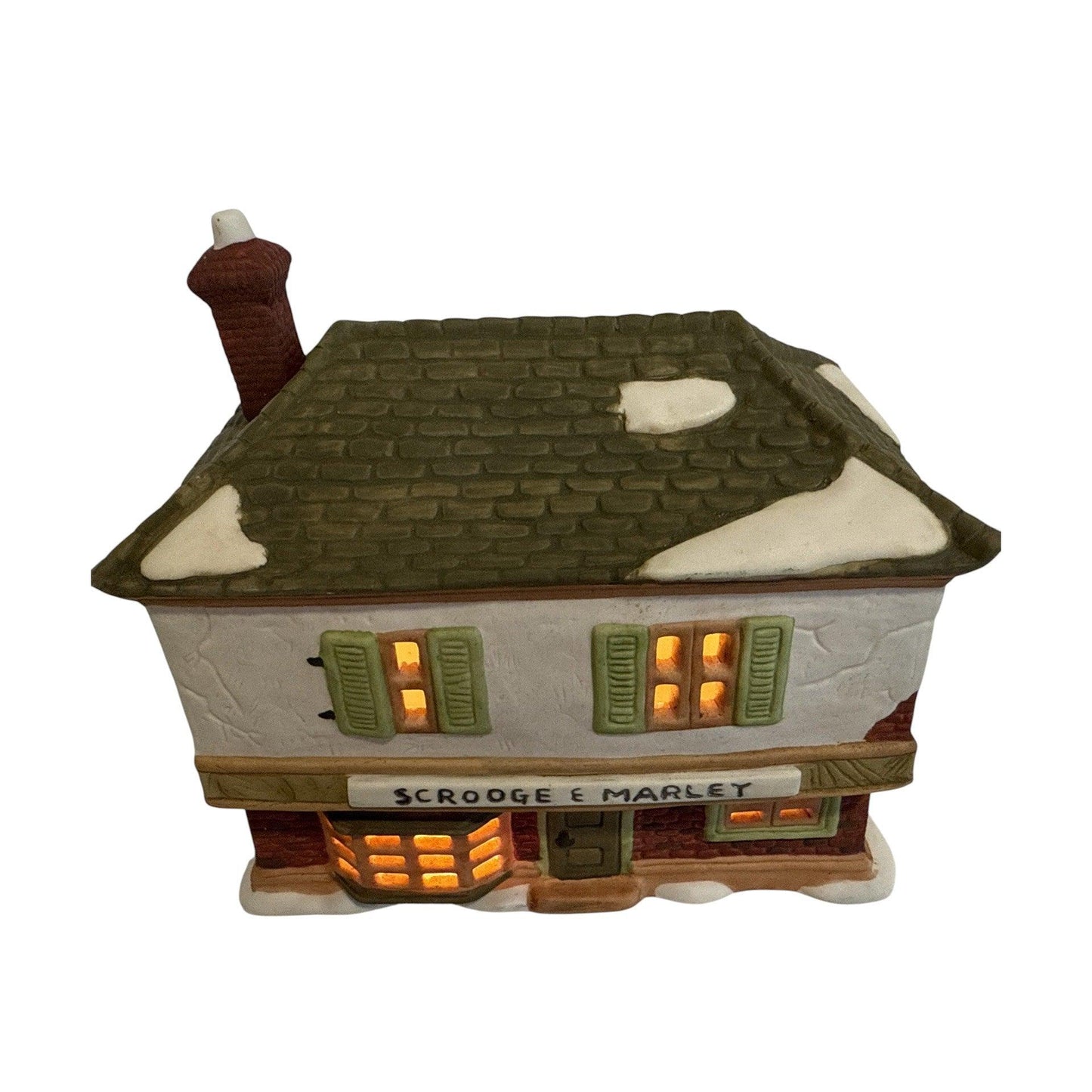 1986 Scrooge & Marley Counting House - Dickens' Village Series Department 56 1680238 Image4