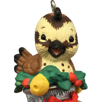 1986 Thimble Partridge Hallmark Ornament (Thimble) QX4066