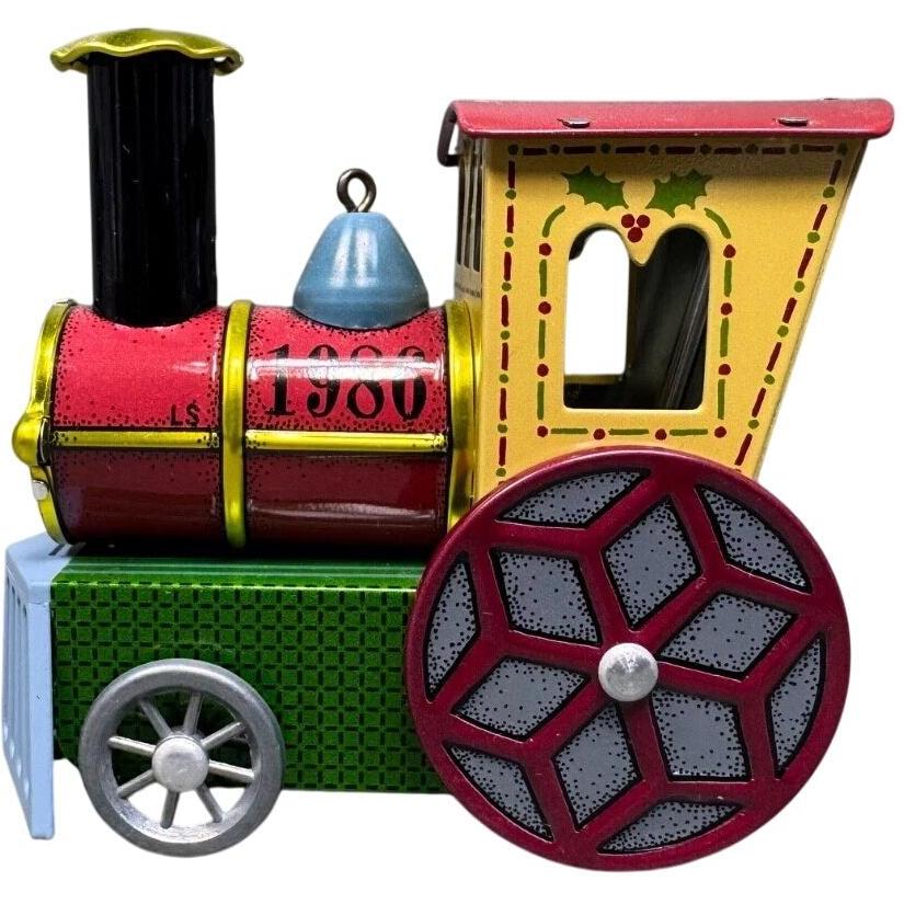1986 Tin Locomotive Hallmark Ornament (Tin Locomotive) QX4036