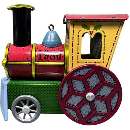 1986 Tin Locomotive Hallmark Ornament (Tin Locomotive) QX4036