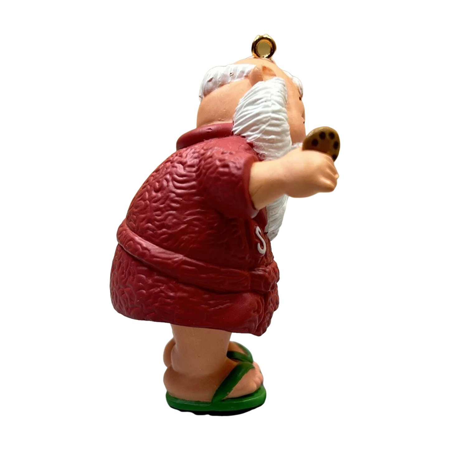 1986 Tipping the Scales Hallmark Ornament (Santa Claus) QX4186 Image5