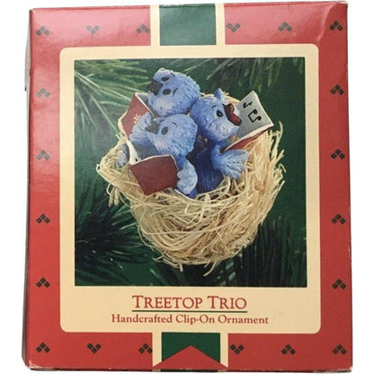 1986 Treetop Trio Hallmark Ornament (Bird) QX4256