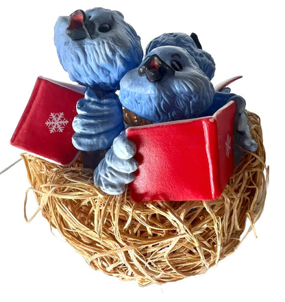 1986 Treetop Trio Hallmark Ornament (Bird) QX4256