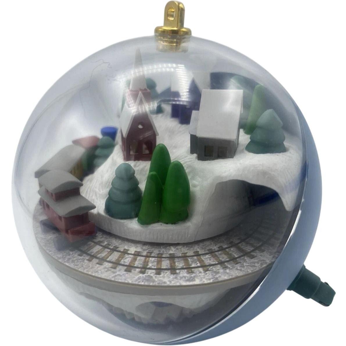 1986 Village Express Hallmark Ornament (Magic Globe) QLX7072