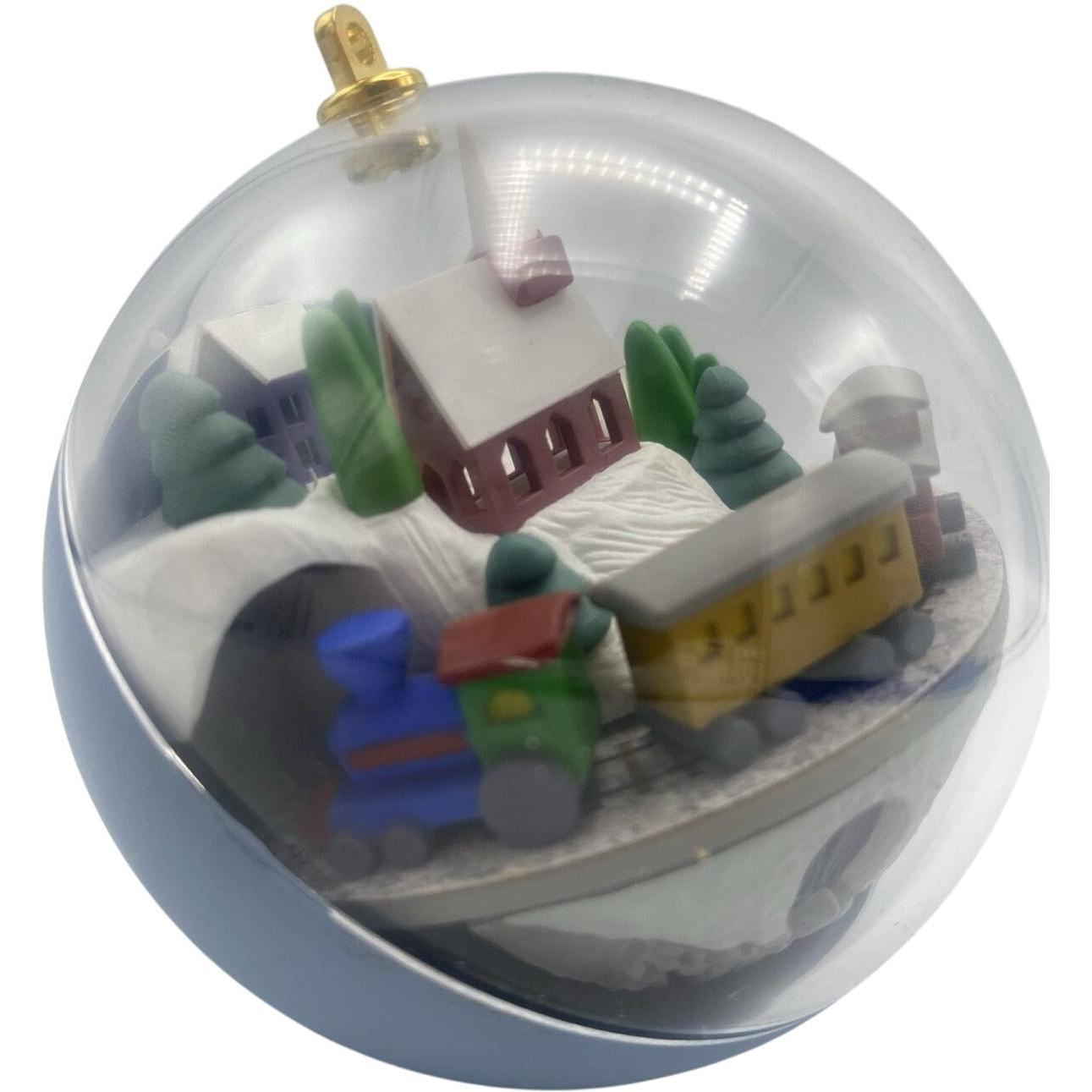 1986 Village Express Hallmark Ornament (Magic Globe) QLX7072