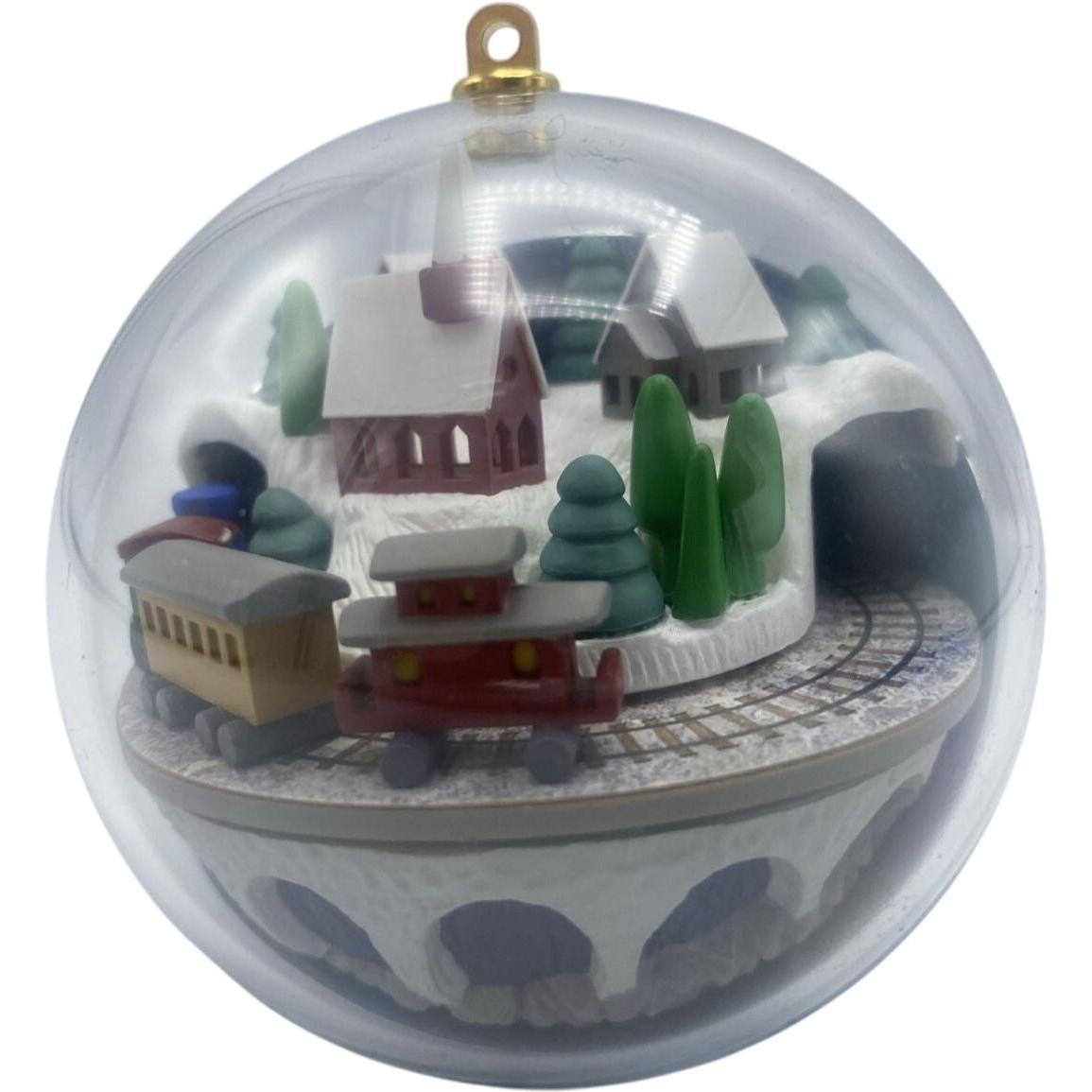1986 Village Express Hallmark Ornament (Magic Globe) QLX7072