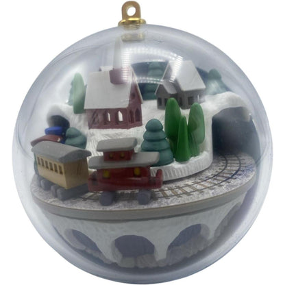 1986 Village Express Hallmark Ornament (Magic Globe) QLX7072
