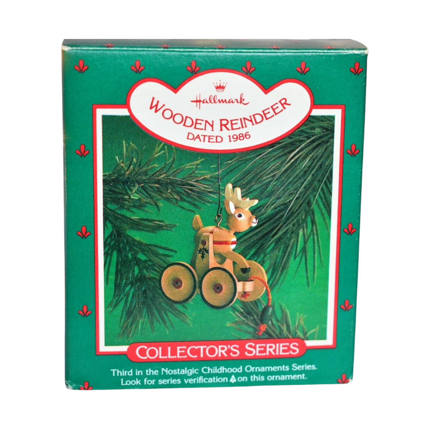 1986 Wooden Reindeer (Nostalgic Childhood)
