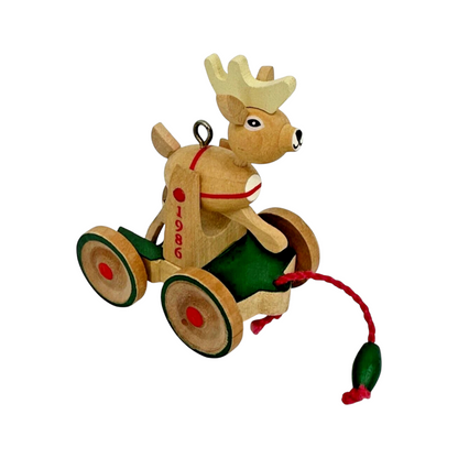 1986 Wooden Reindeer (Nostalgic Childhood)