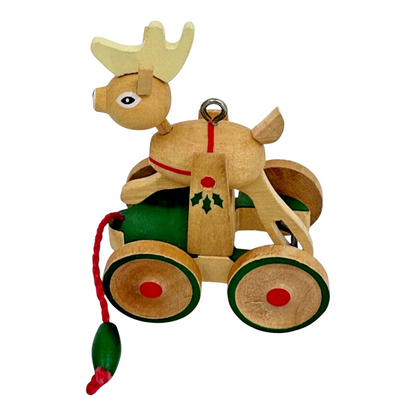 1986 Wooden Reindeer (Nostalgic Childhood)