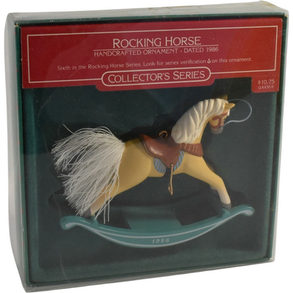 1986Rocking Horse Hallmark Ornament (Rocking Horse) QX4366