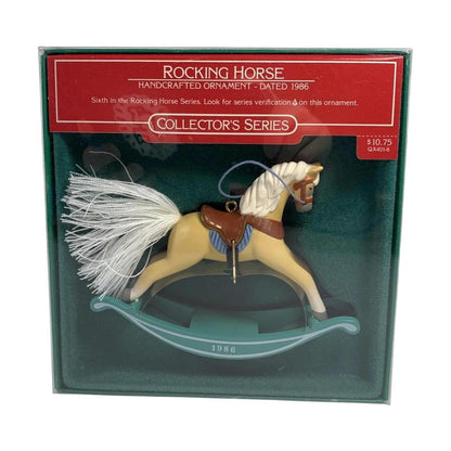 1986Rocking Horse Hallmark Ornament (Rocking Horse) QX4366 Image2