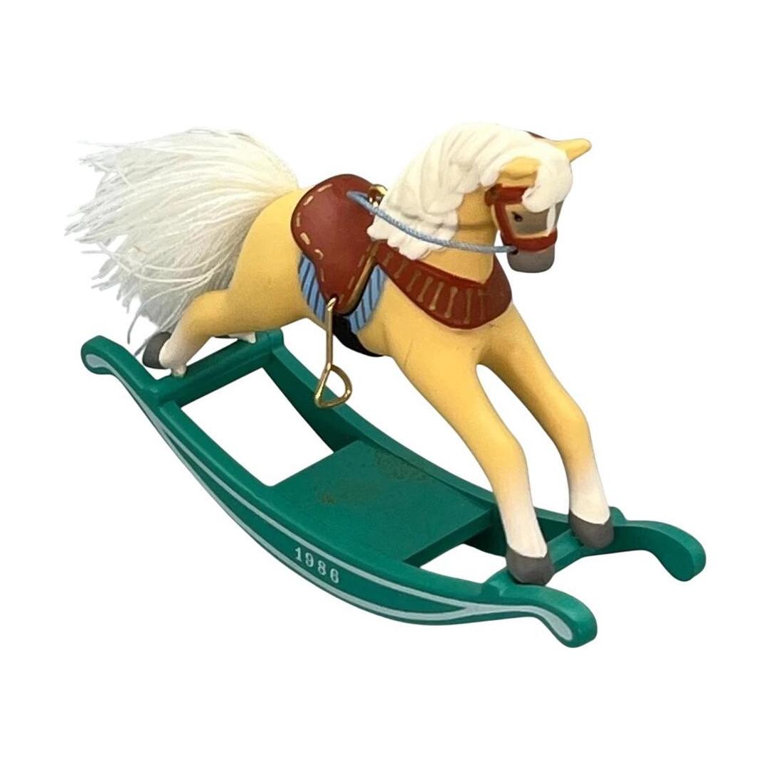 1986Rocking Horse Hallmark Ornament (Rocking Horse) QX4366 Image3