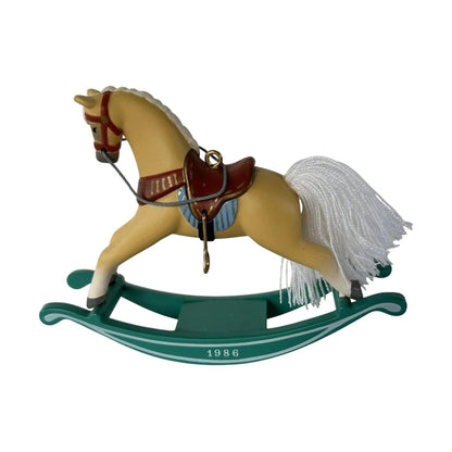 1986Rocking Horse Hallmark Ornament (Rocking Horse) QX4366 Image5