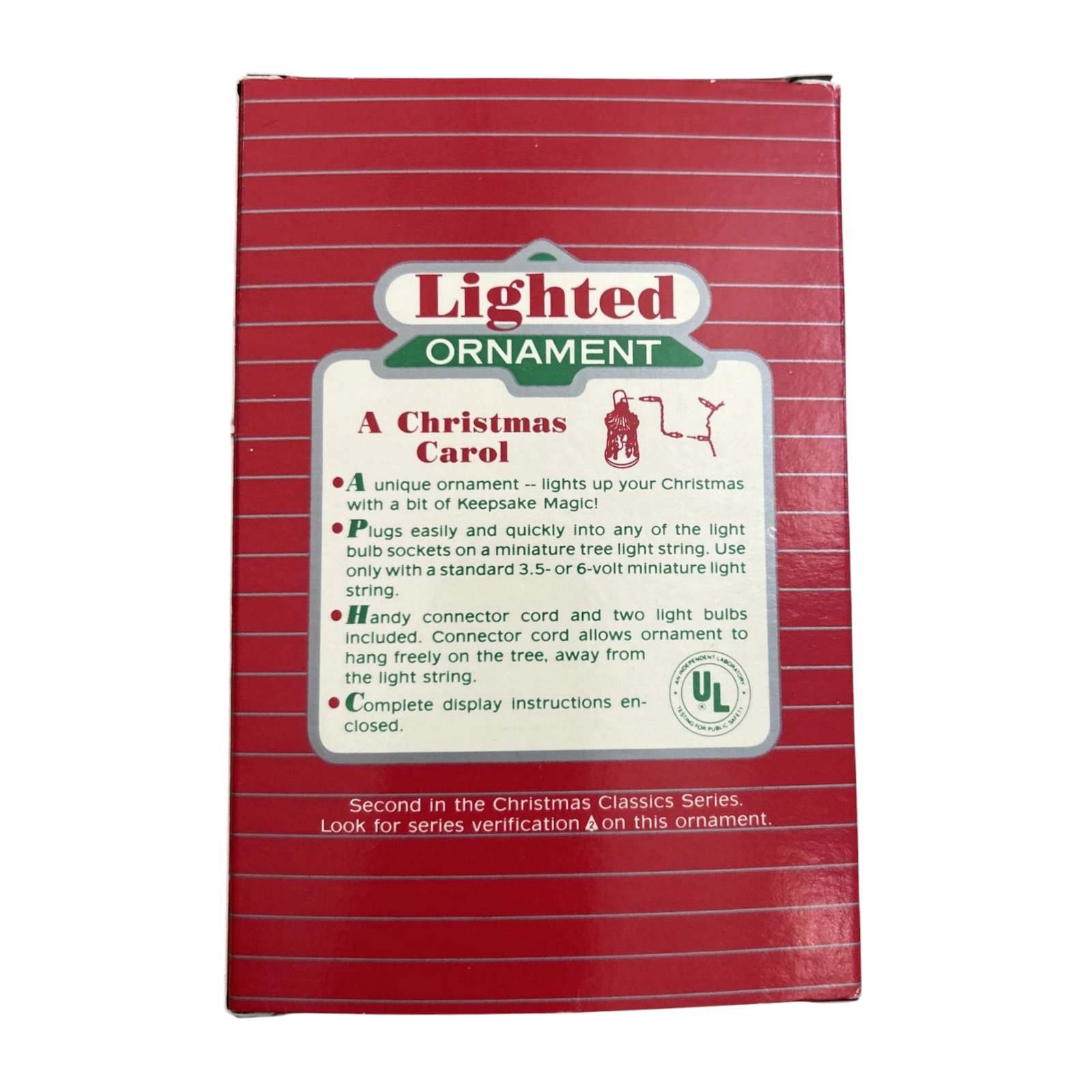 1987 A Christmas Carol Hallmark Ornament (Christmas Classics) QLX7029