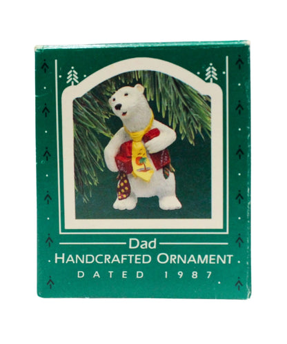 1987 Dad Hallmark Ornament (Polar Bear) QX4629