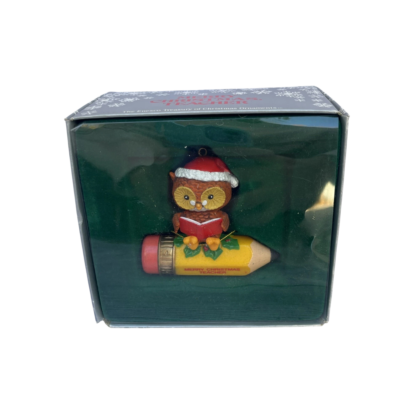 1987 Merry Christmas, Teacher (Enesco)
