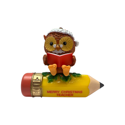 1987 Merry Christmas, Teacher (Enesco)