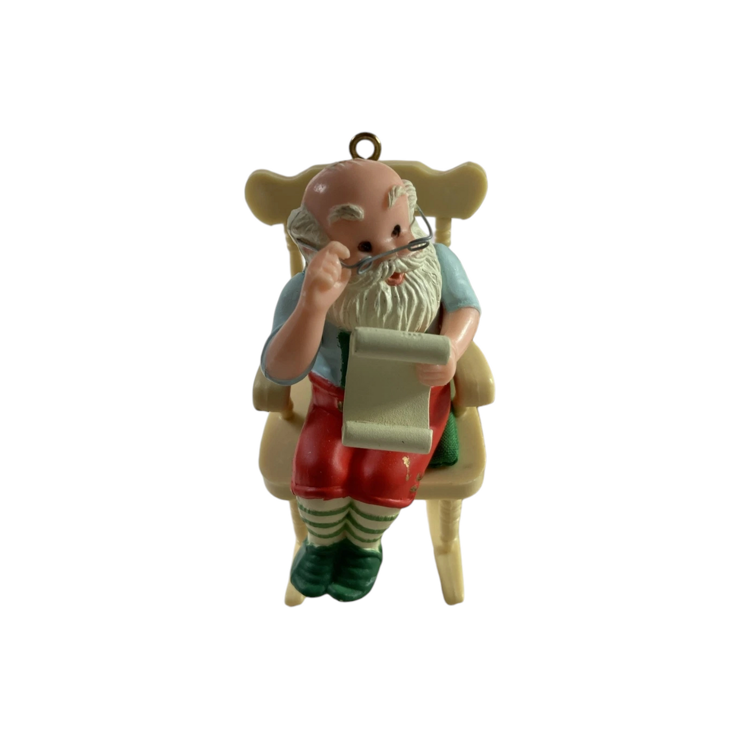 1987 Santa's List Enesco Ornament (Enesco) 556394