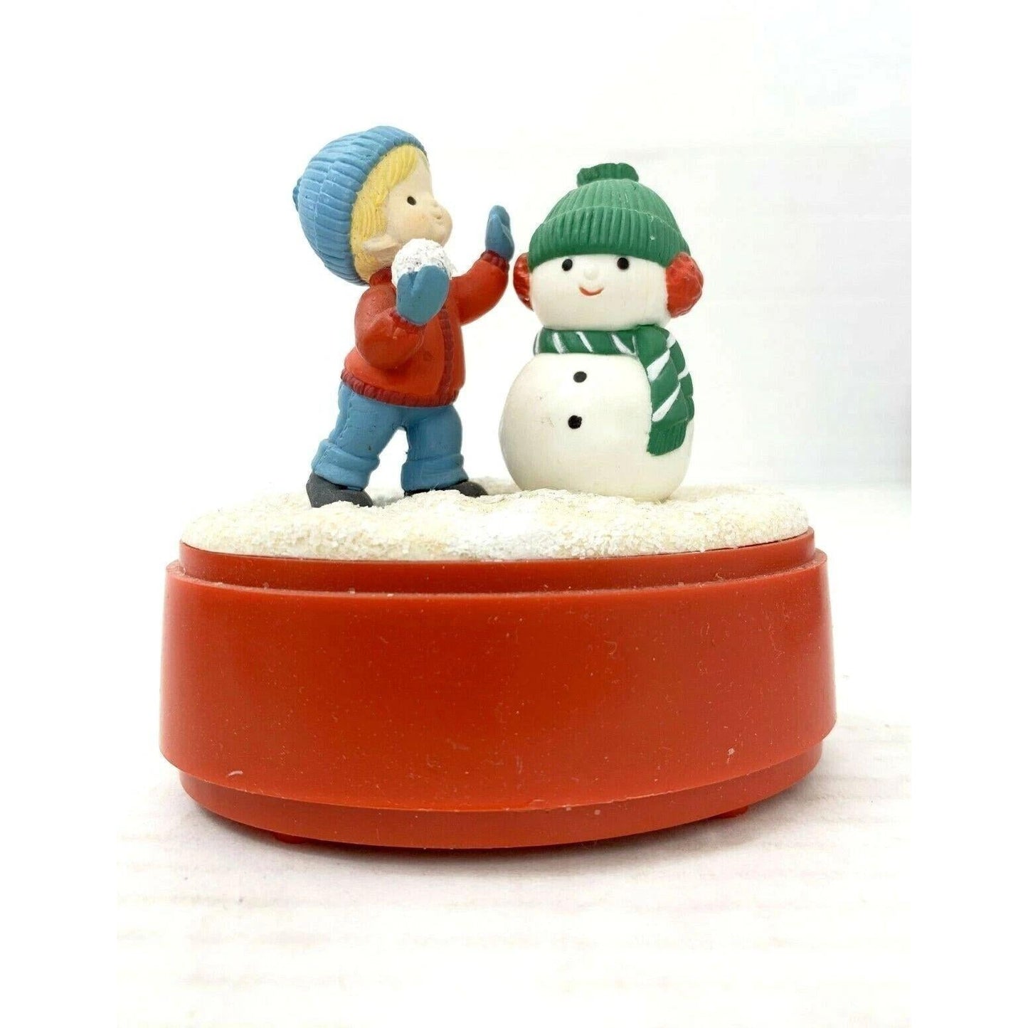 1987 Scooter Snowman - Country Cousins (Enesco) 556386