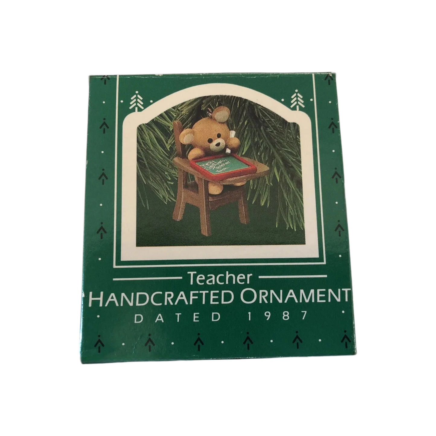 1987 Teacher (Teddy Bear) QX466-7