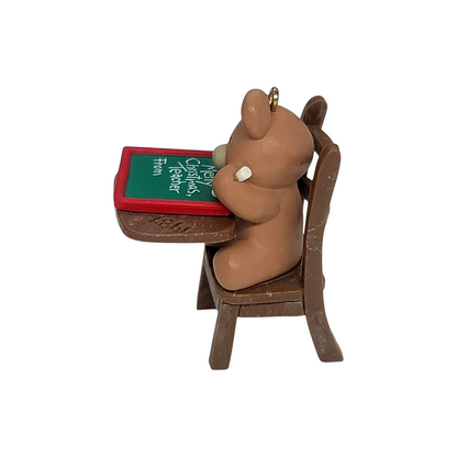 1987 Teacher (Teddy Bear) QX466-7