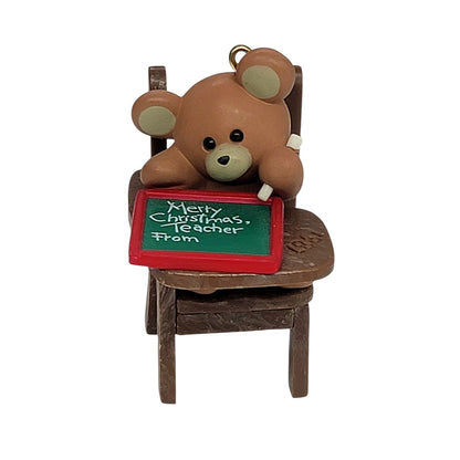 1987 Teacher (Teddy Bear) QX466-7