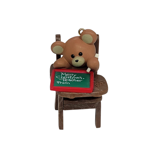 1987 Teacher (Teddy Bear) QX466-7