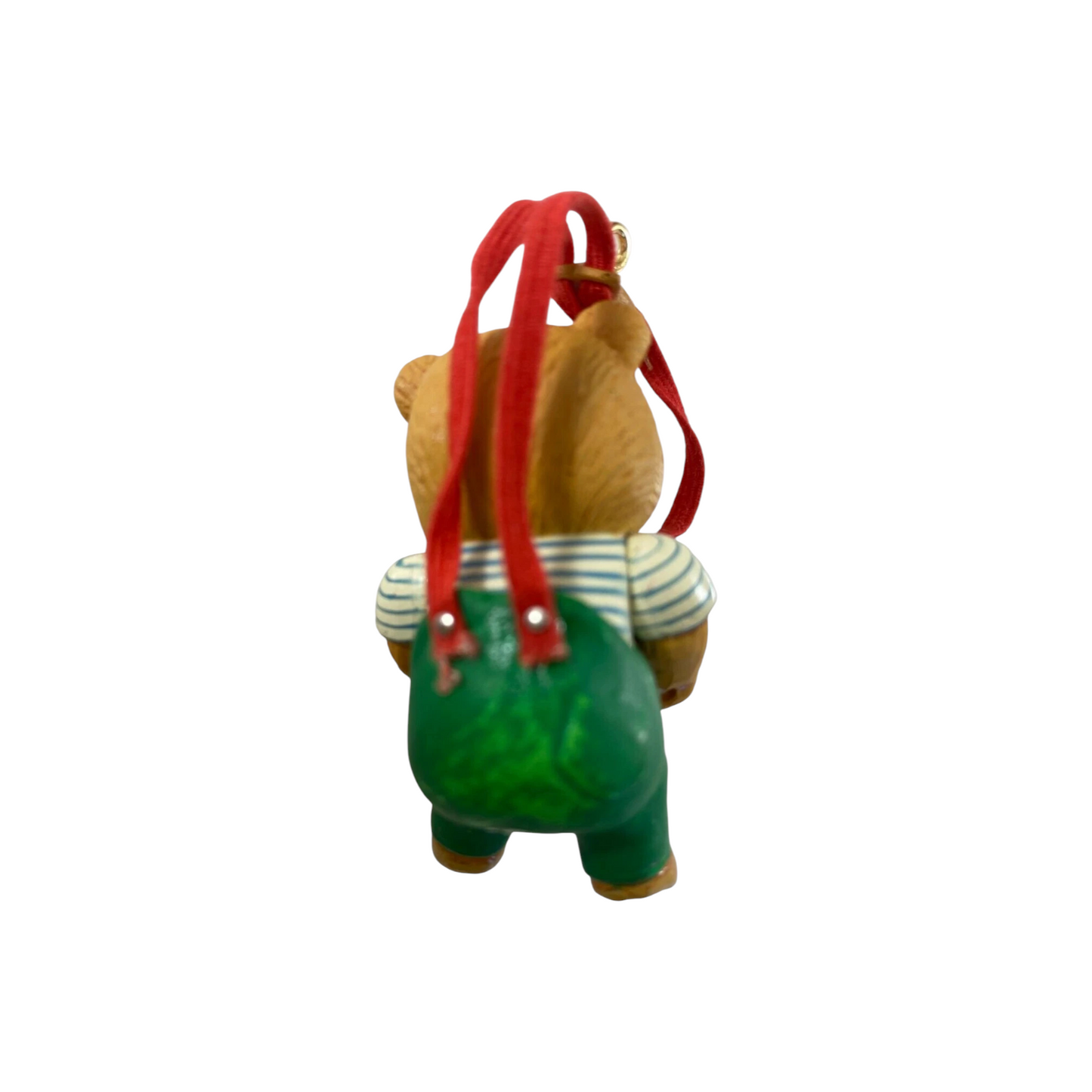 1987 Teddy’s Suspenders – Hanging Ornament (Teddy Bear – Enesco)