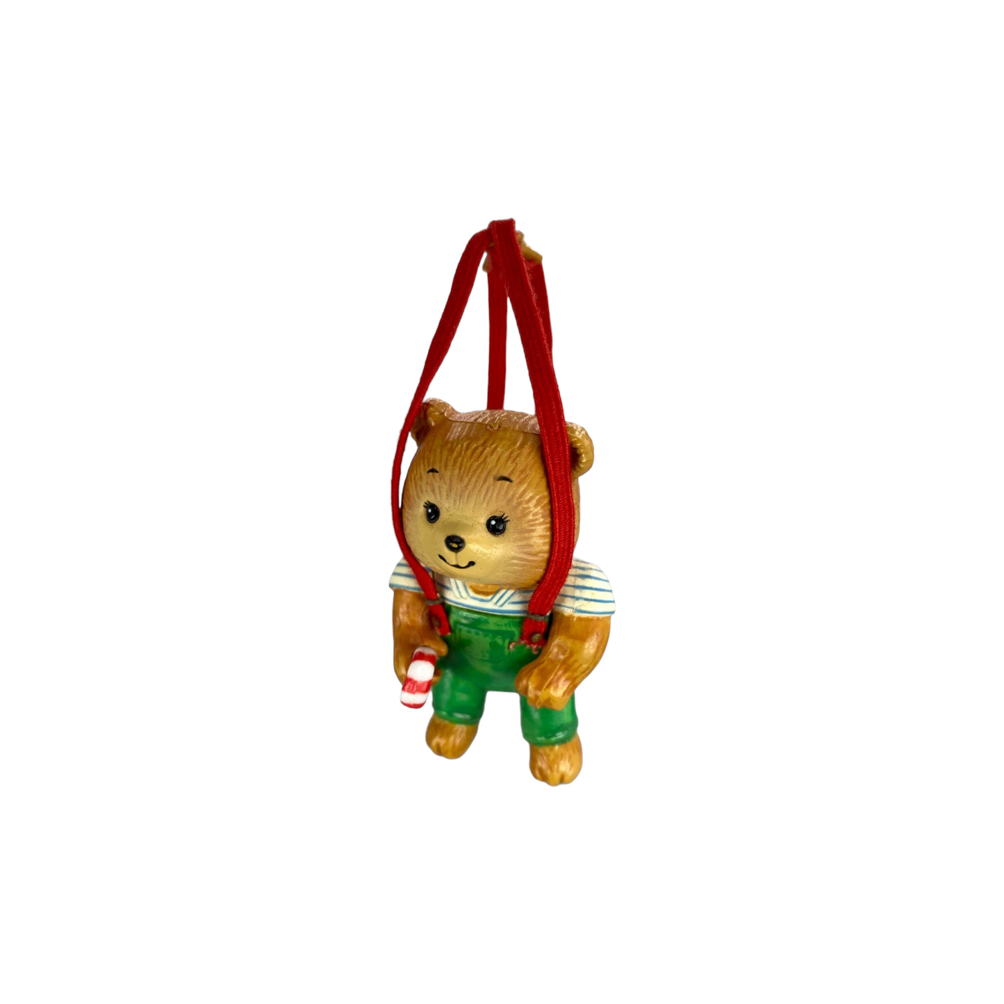 1987 Teddy’s Suspenders – Hanging Ornament (Teddy Bear – Enesco)