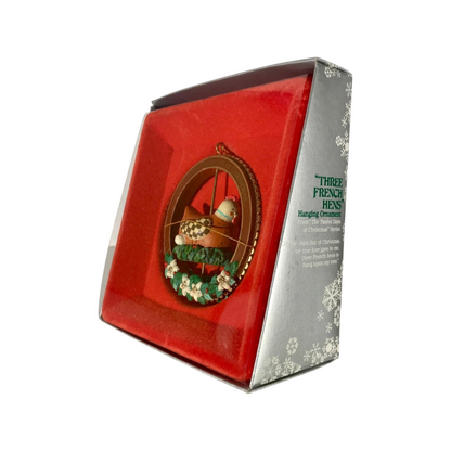 1987 Three French Hens - From The Twelve Days of Christmas (Enesco) 556440