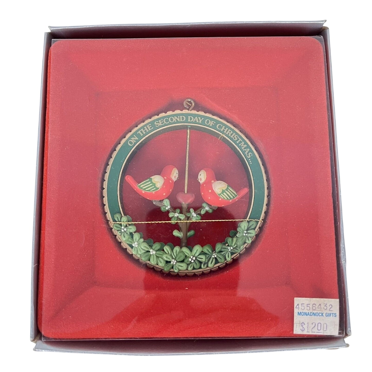 1987 Two Turtledoves - From The Twelve Days of Christmas (Enesco) 556432