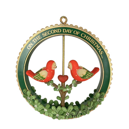 1987 Two Turtledoves - From The Twelve Days of Christmas (Enesco) 556432