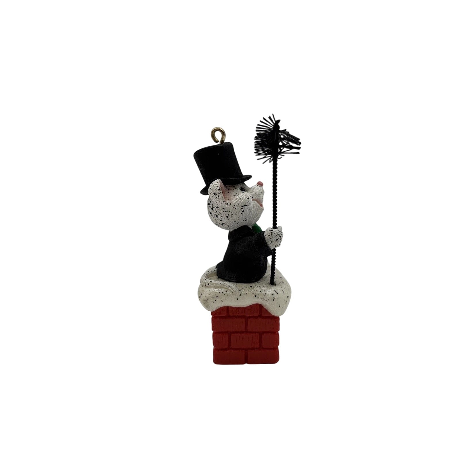 1987 Wee Chimney Sweep Hallmark Ornament (Mouse) QX4519