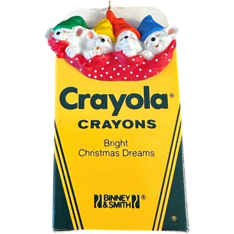 1987 Bright Christmas Dreams Hallmark Ornament (Crayola) QX4737