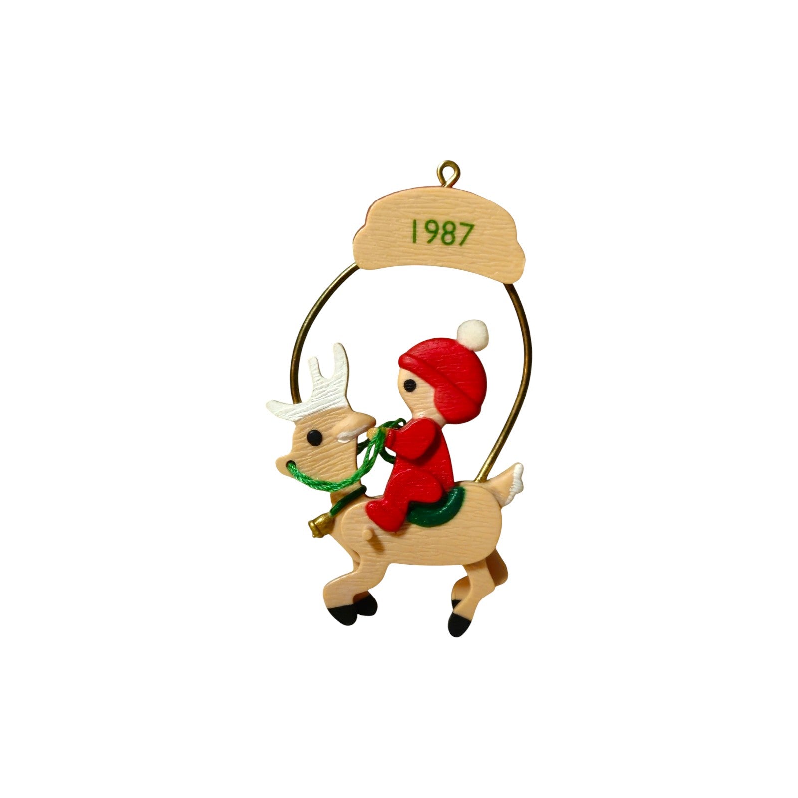 1987 Child’s Third Christmas (Child’s Age Collection) Hallmark Ornament QX4599 Image3