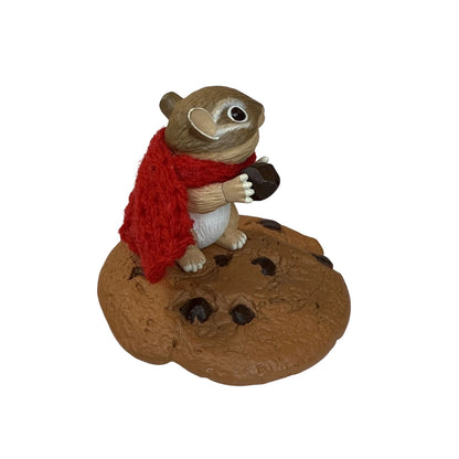 1987 Chocolate Chipmunk Hallmark Ornament (Cookie) QX4567