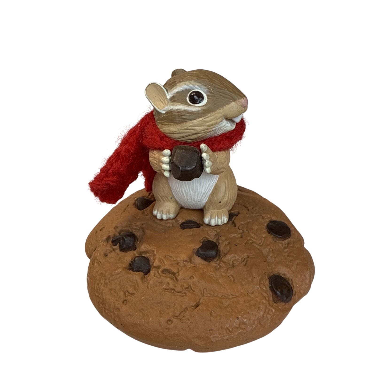 1987 Chocolate Chipmunk Hallmark Ornament (Cookie) QX4567
