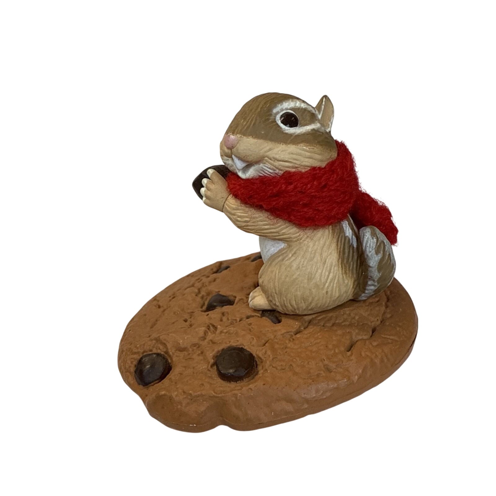 1987 Chocolate Chipmunk Hallmark Ornament (Cookie) QX4567
