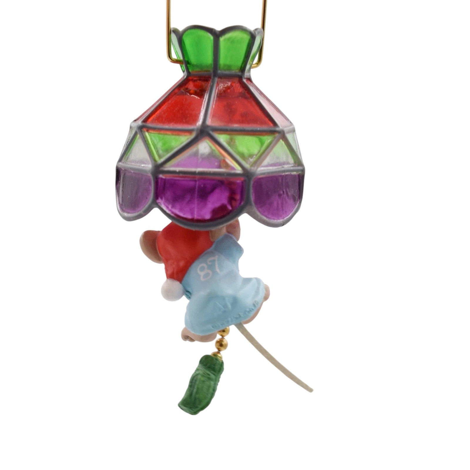 1987 Chris Mouse Glow Hallmark Ornament (Chris Mouse) QLX7057