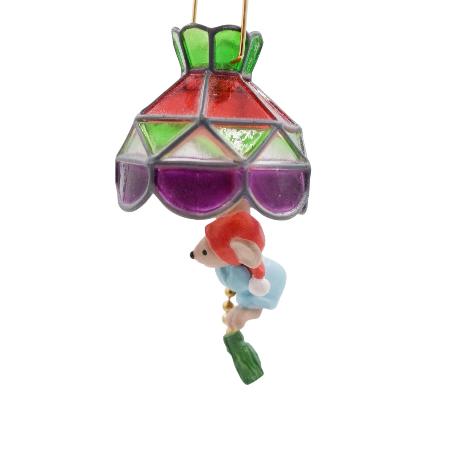 1987 Chris Mouse Glow Hallmark Ornament (Chris Mouse) QLX7057