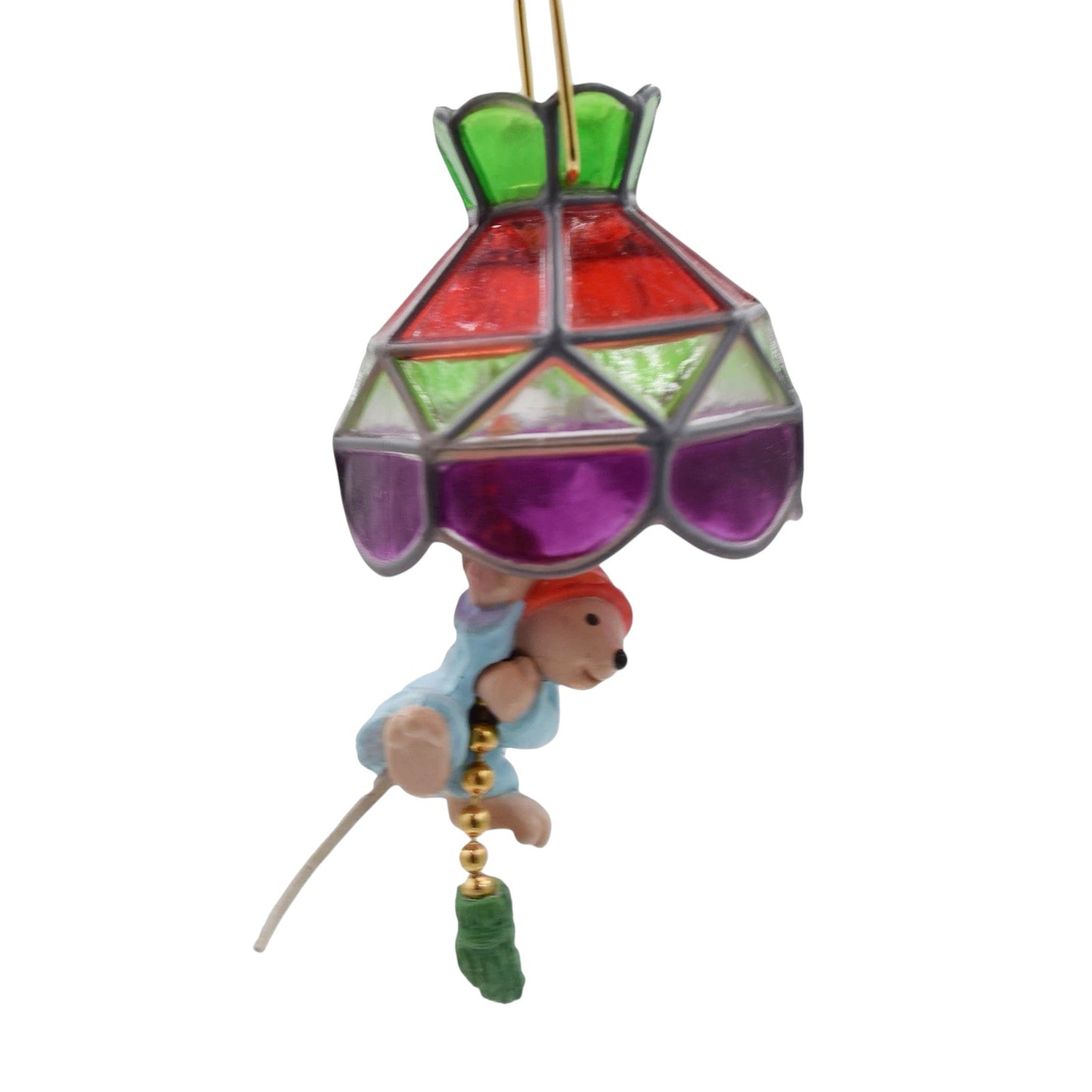 1987 Chris Mouse Glow Hallmark Ornament (Chris Mouse) QLX7057