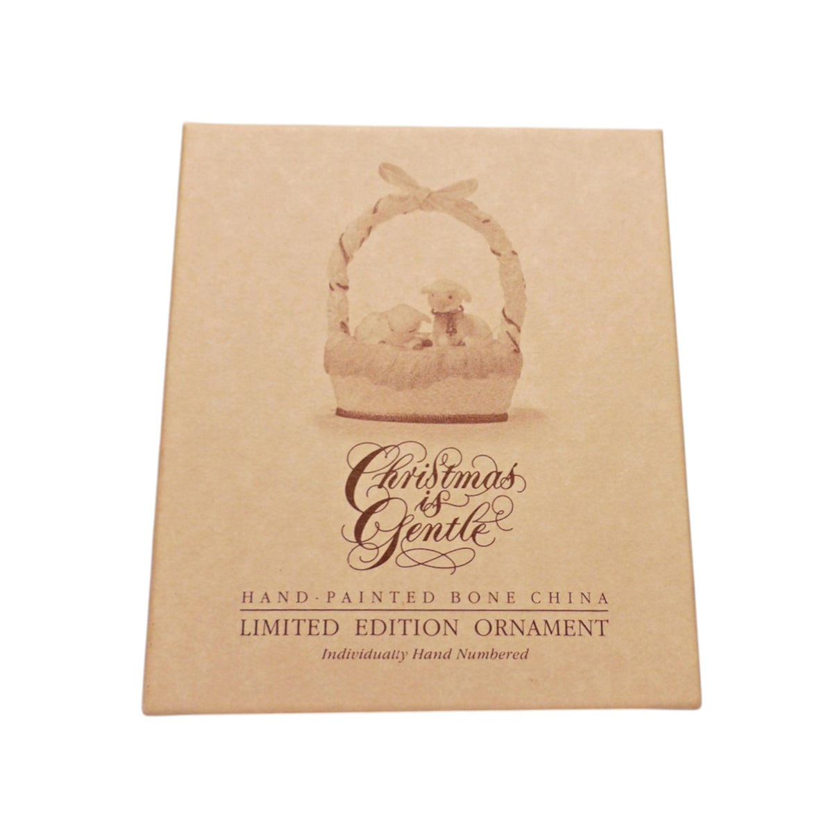 1987 Christmas is Gentle (Lamb) Hallmark Ornament QX444-9 Image2
